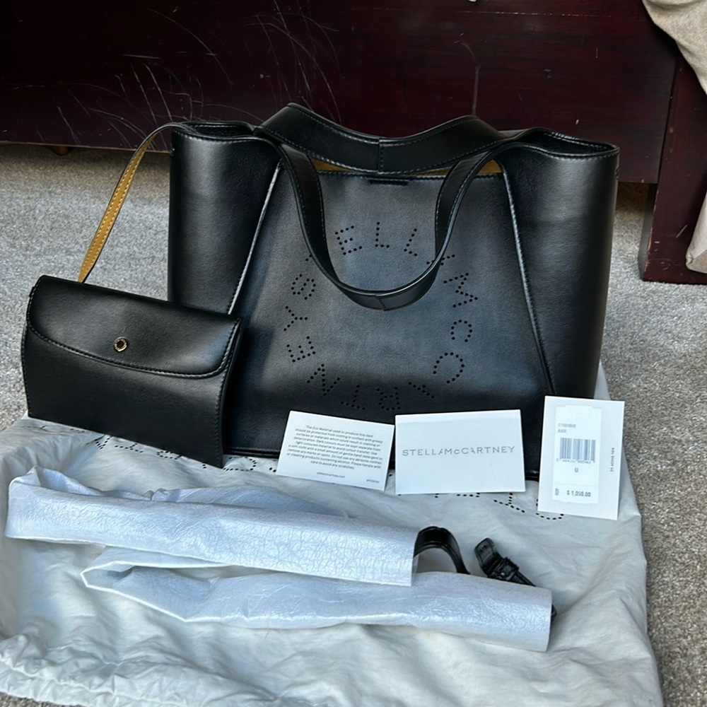 NWT Stella McCartney alter Napa Crossbody logo handbag